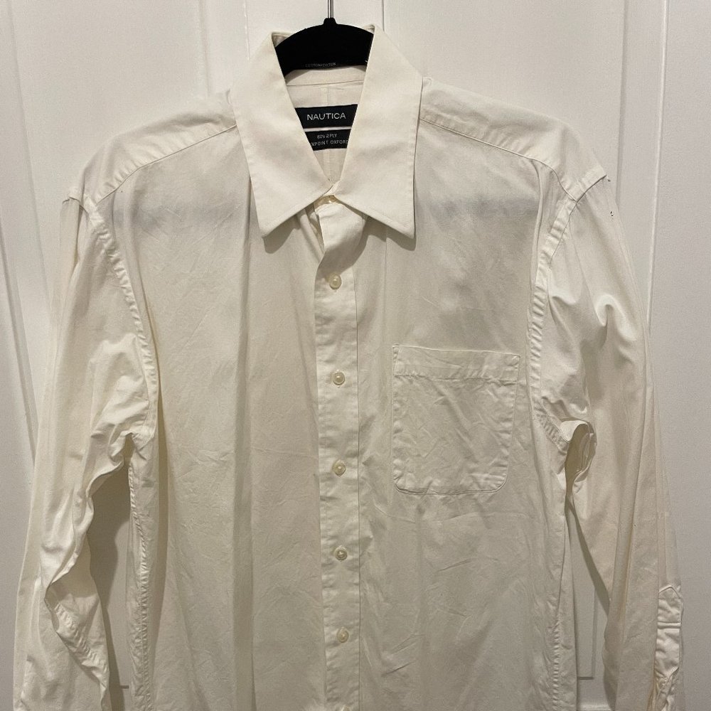 Nautica 80s Two Ply Cotton Oxford Shirt